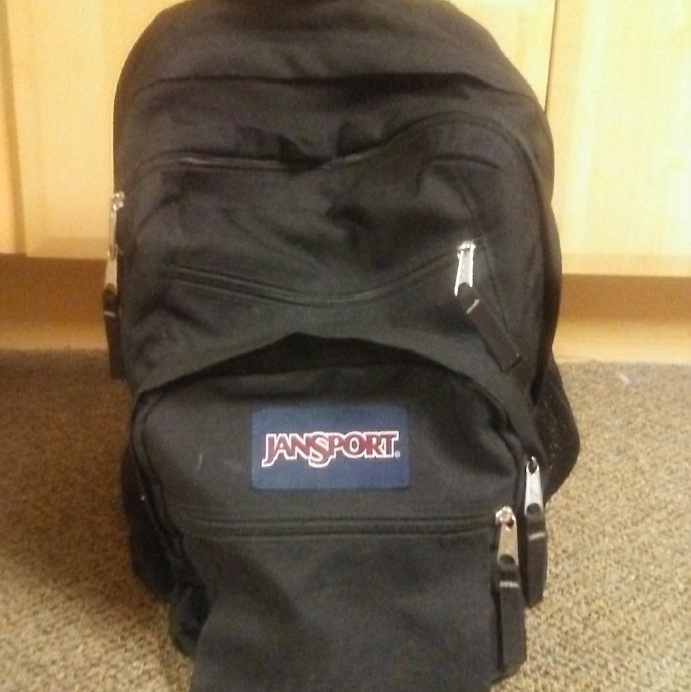 Black Jansport Backpack